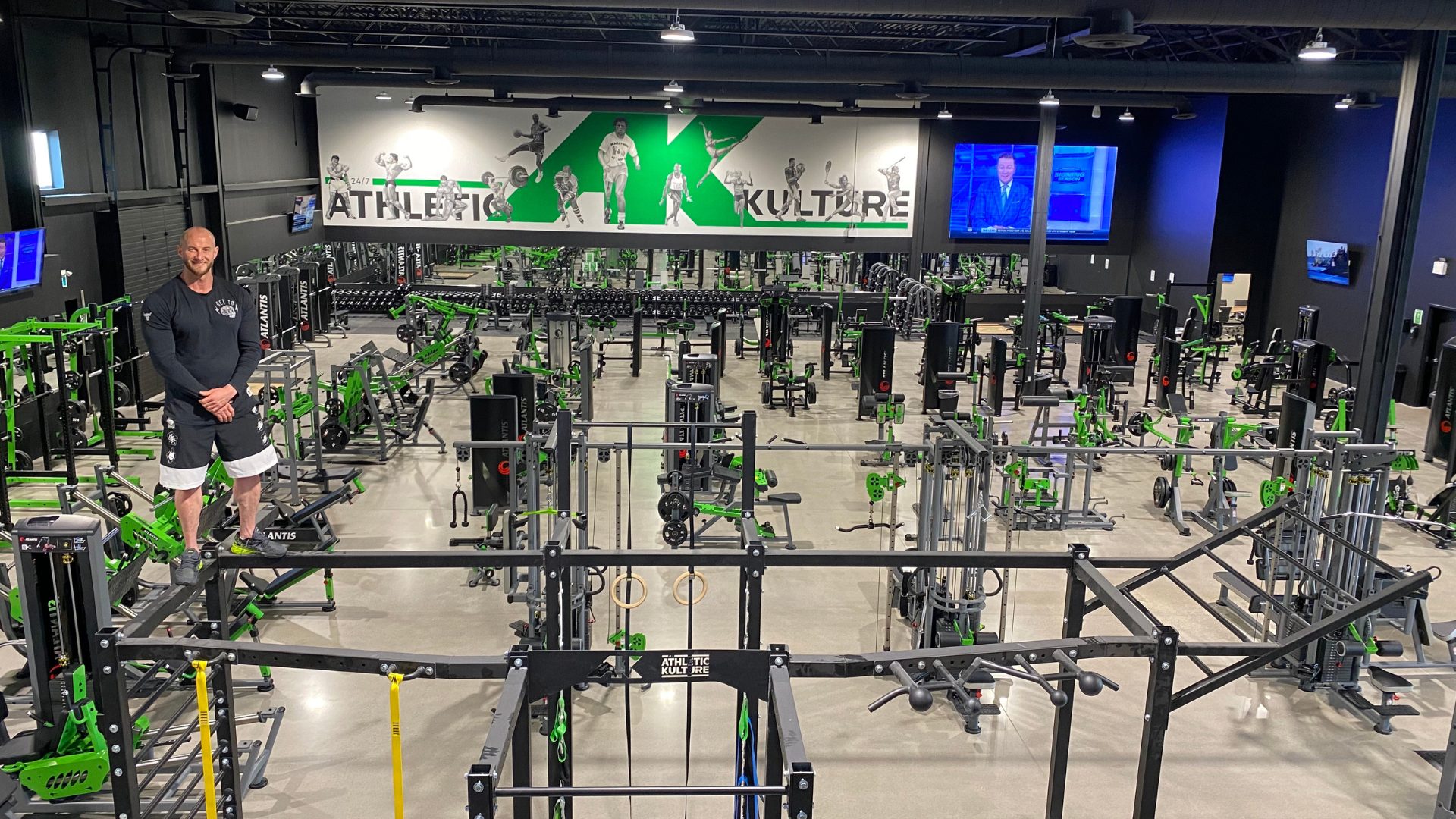 Athletic Kulture facility — full width